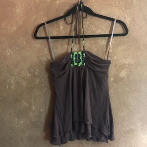 BCBGMaxAzria Halter top xxs